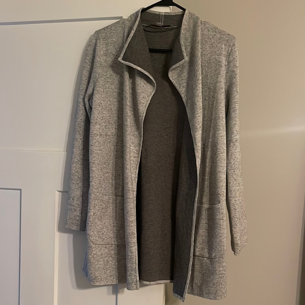 LOFT Gray cardigan NWOT